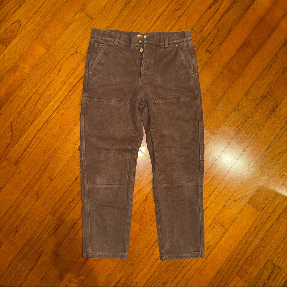 P&Co Albion Straight Fit Double Knee Carpenter Pants 34x32